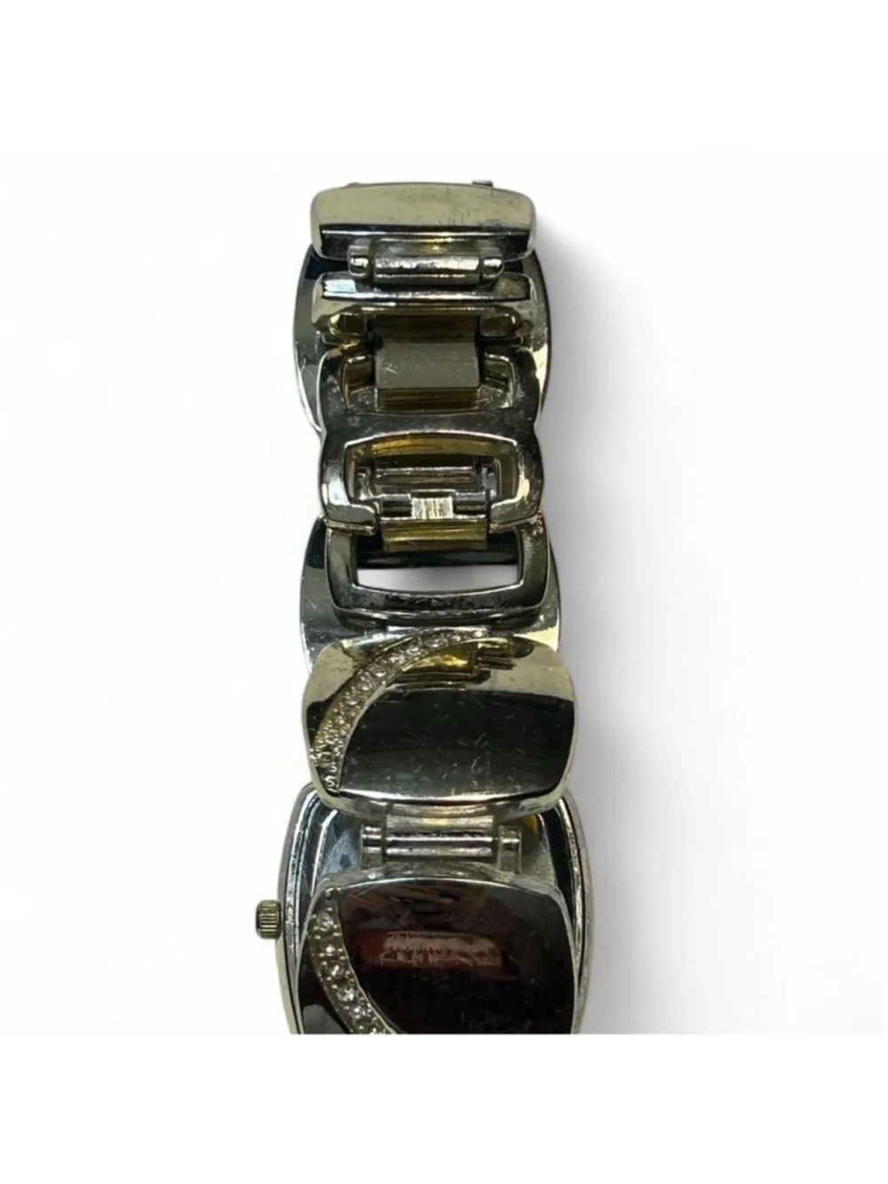 Untested Charming Charlie gold watch with diamond accents #bling #luxury